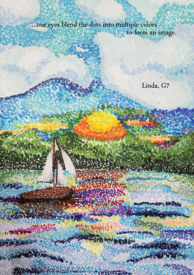 点彩画:我们创作出来的不只是作品,还有我们的人生!