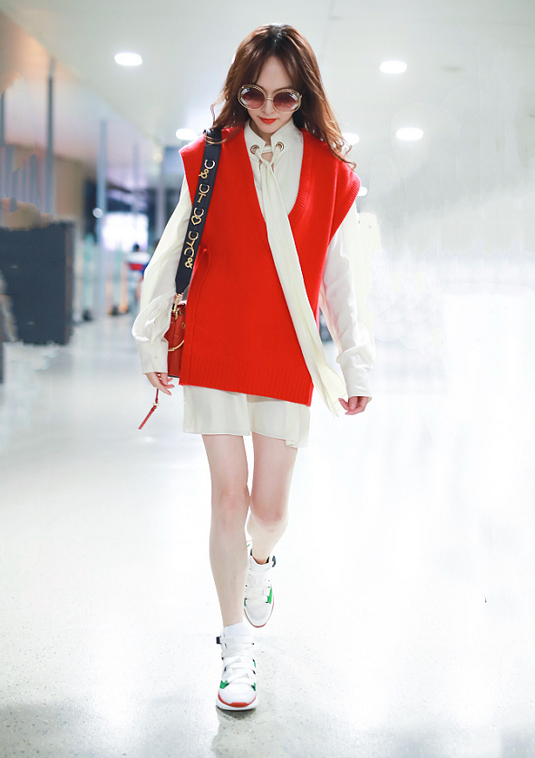 唐嫣,明星身材,明星穿搭,明星造型