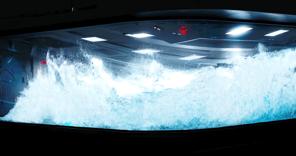 3D鱼池动态壁纸图片