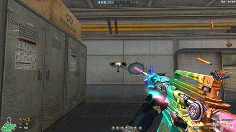 cf先遣服快讯流光溢彩职业选手n9定制渐变色雷神皮肤登场