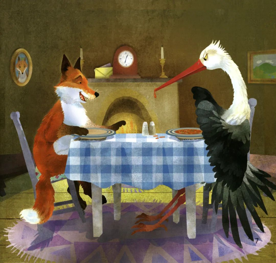 经典绘本分享thefoxandthestork内附朗读音频悦宝园故事