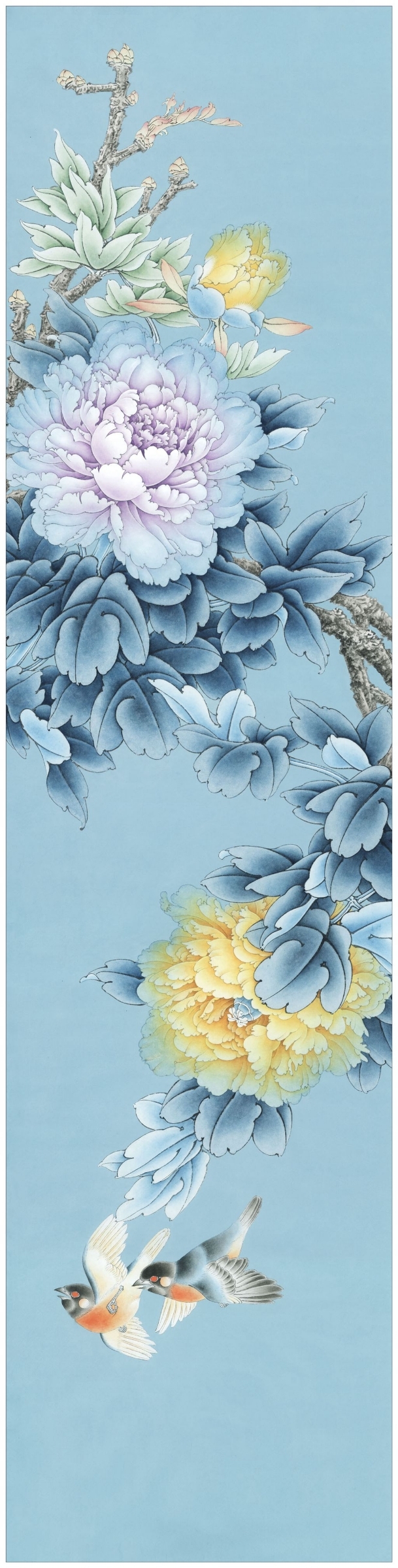 工笔国画牡丹喜欢的收藏关注