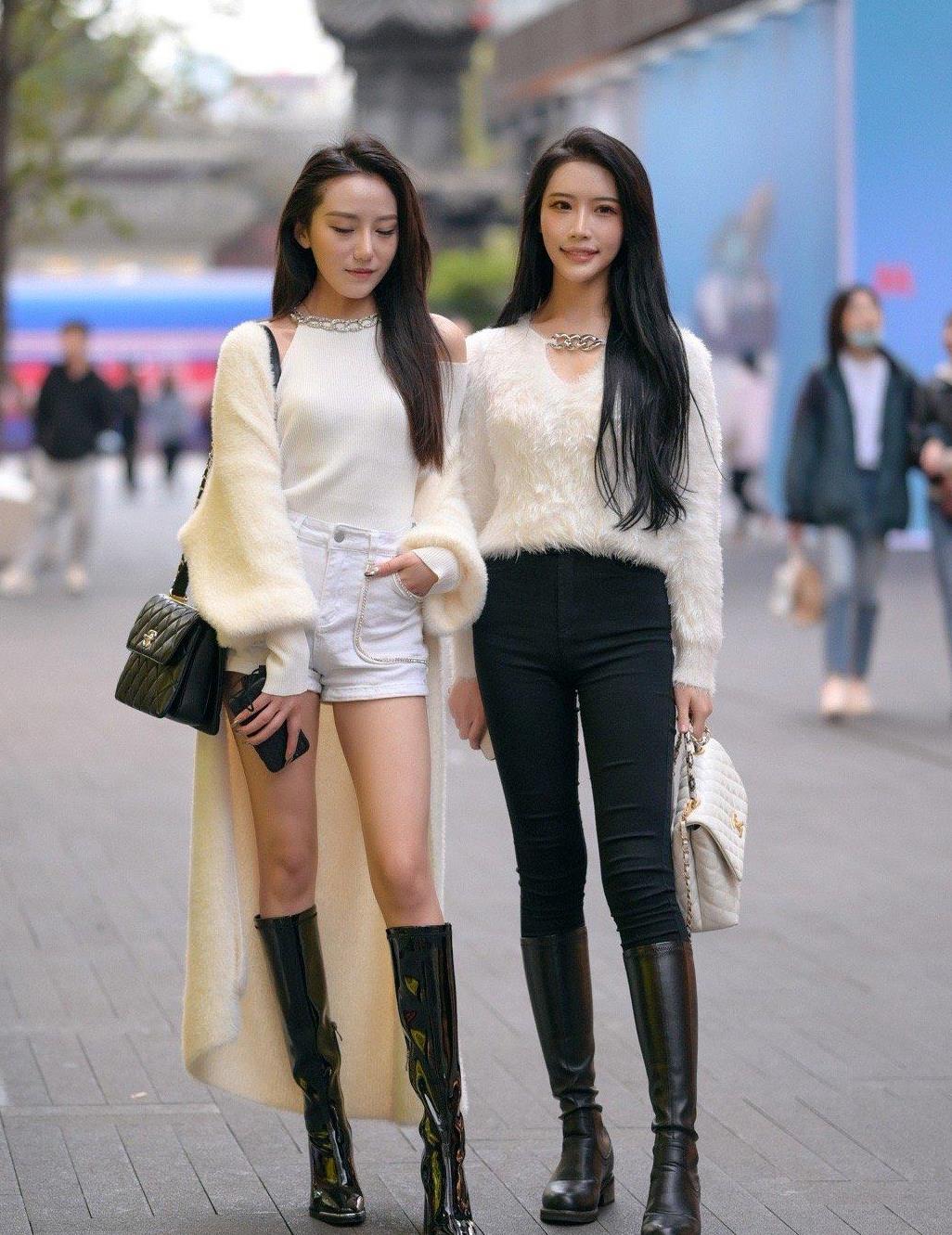 和美女合影是一种什么体验,漂亮女生最明白