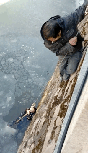 7℃,浙江一幼童掉进冰窟!接下来这1分钟,惊心动魄!