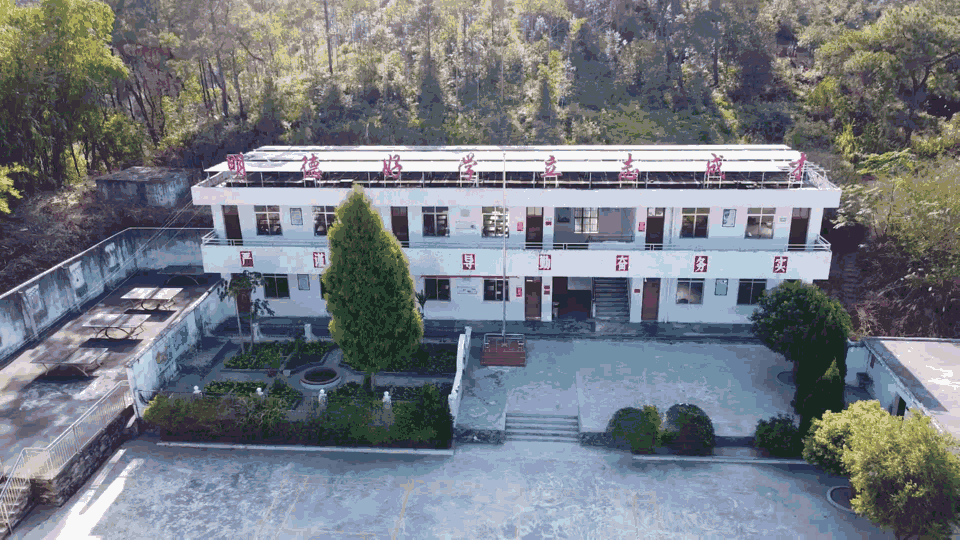 平山小学大变样时隔两年再航拍