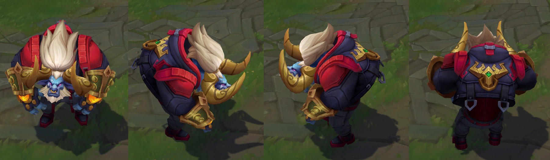 牛头年限福牛守护者皮肤评测:这才是真正的年味皮肤,满分-英雄联盟