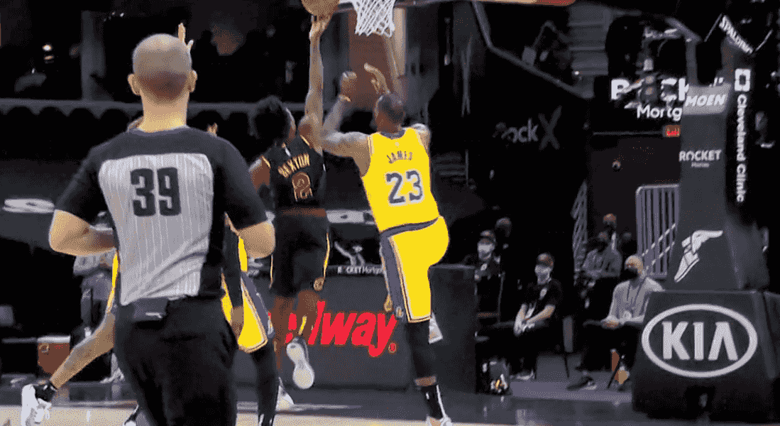 奥斯曼送上三步篮抛投神仙球三分詹姆斯次节最后时刻突破暴扣詹姆斯