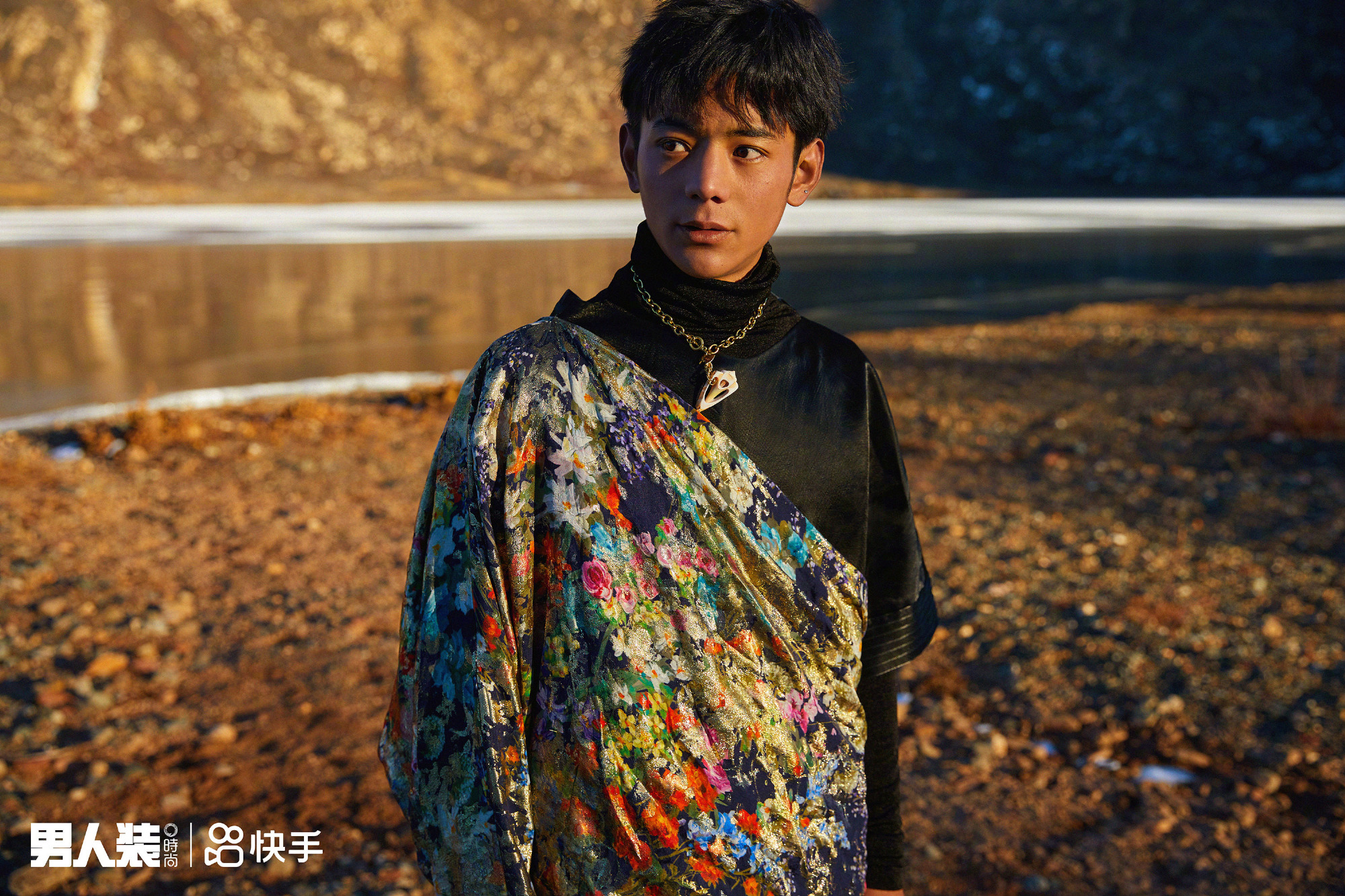 丁真拍摄男人装大片