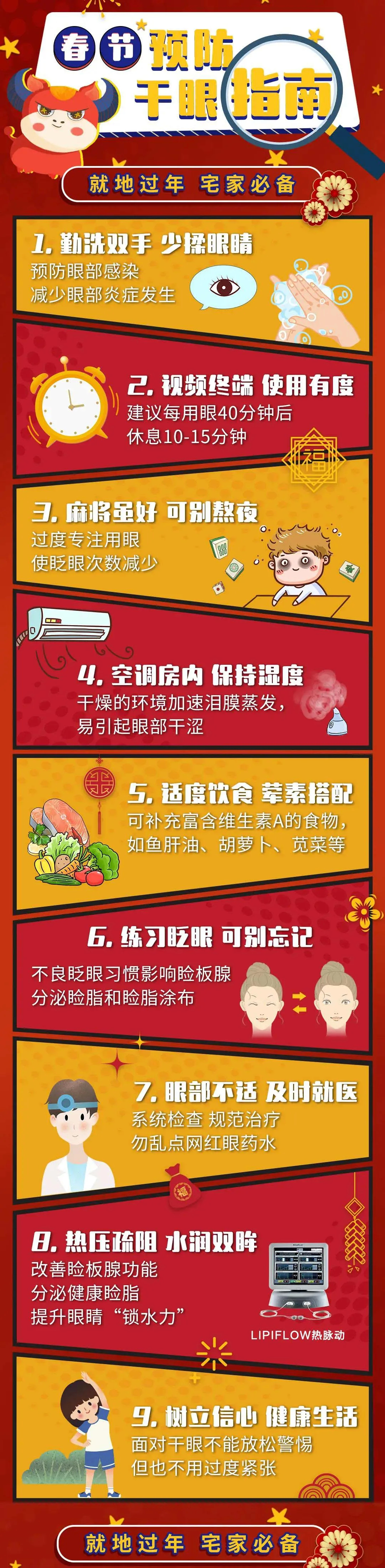 干眼|春节宅家如何预防干眼？看完立马Get到！