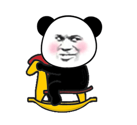 表情包抖音超火动态熊猫头