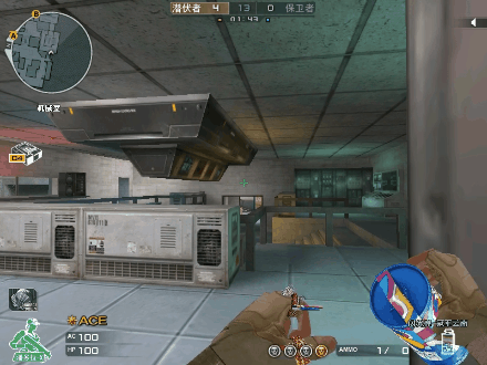 cf爆破讲堂排位地图潜艇作为潜伏者常用的道具投掷教学