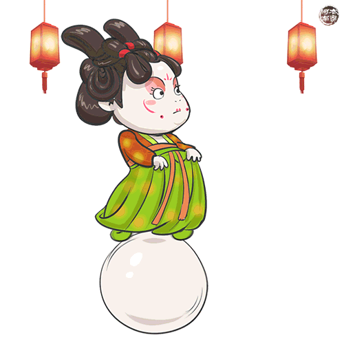 《唐宫夜宴》的表情包"唐墩儿"来啦,超好玩儿