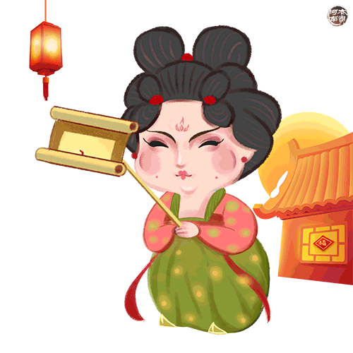 《唐宫夜宴》的表情包"唐墩儿"来啦,超好玩儿_腾讯新闻