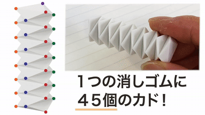 日本|文具控狂欢！有45个角的橡皮，成了今年日本文具奥斯卡奖的赢家