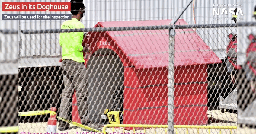 波士顿动力|黑镜狗再现！波士顿动力“大黄狗”上岗SpaceX，勘察火箭爆炸现场