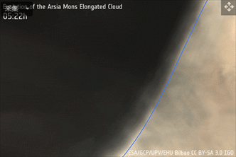火星|火星出现1800公里长白云，像煮饭的炊烟，专家终于找到答案