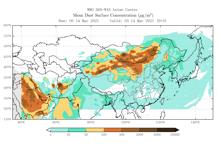 内蒙古|16级！蒙古“台风”形成，沙尘吹向南方？超级计算机：可能性存在