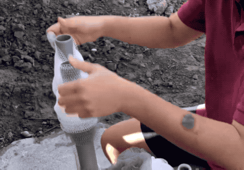 浴球|浴球是怎么做成花的？竟然真是人手一朵朵扎的