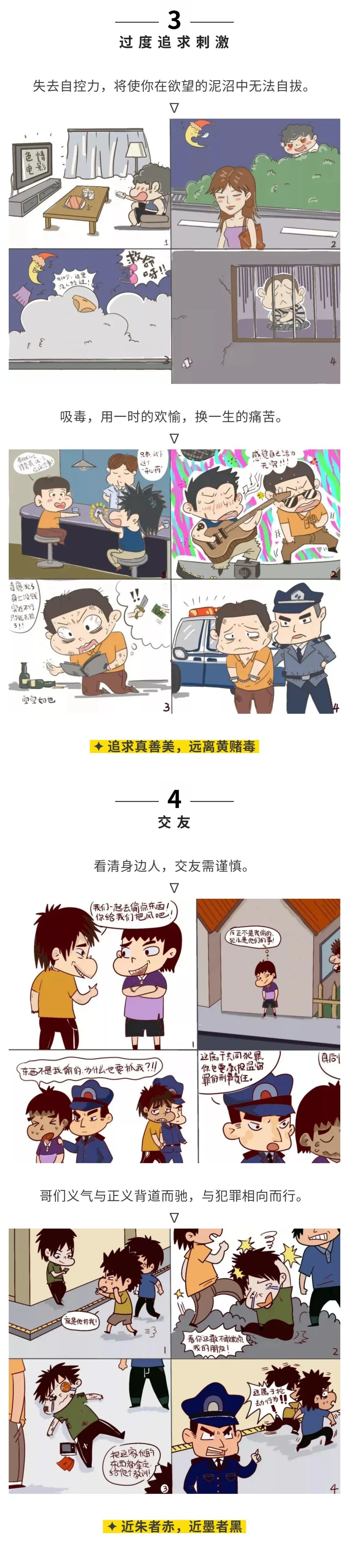 【法制宣传】预防未成年人犯罪——漫画说法