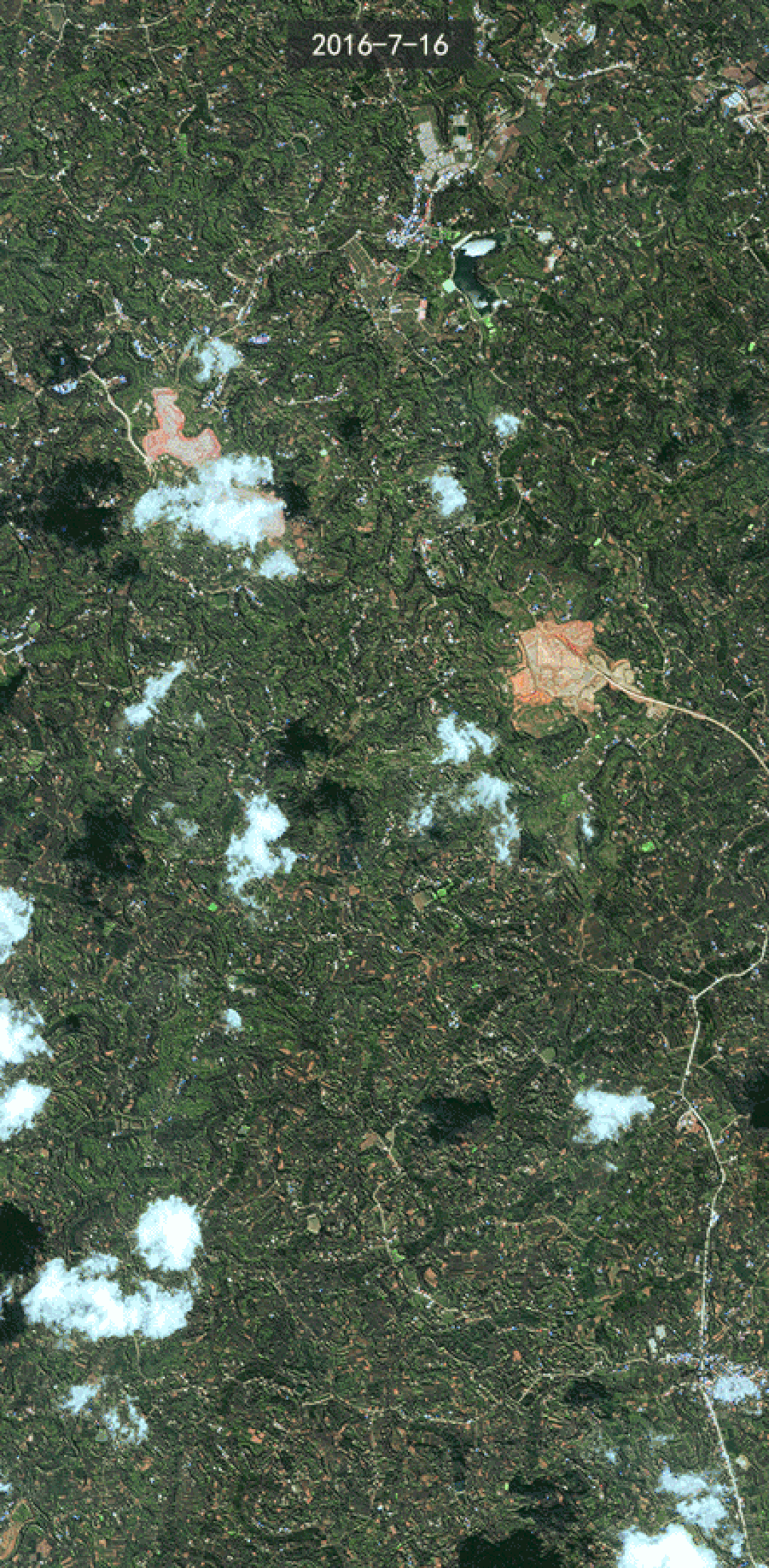 这些数据通过专业的遥感技术处理,就成为了带有高精度地理坐标信息的