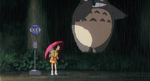 (魔女宅急便)酷酷的罗森(红猪)胖胖的龙猫(龙猫)都少不了动画片的陪伴