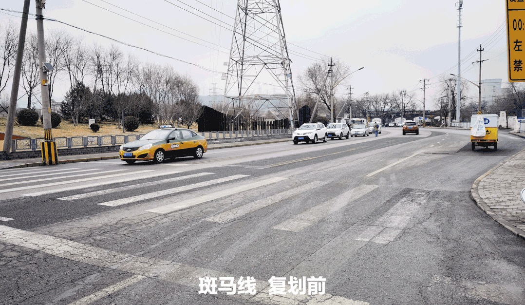 石门路潮汐车道完成车道标线首次复划 腾讯新闻