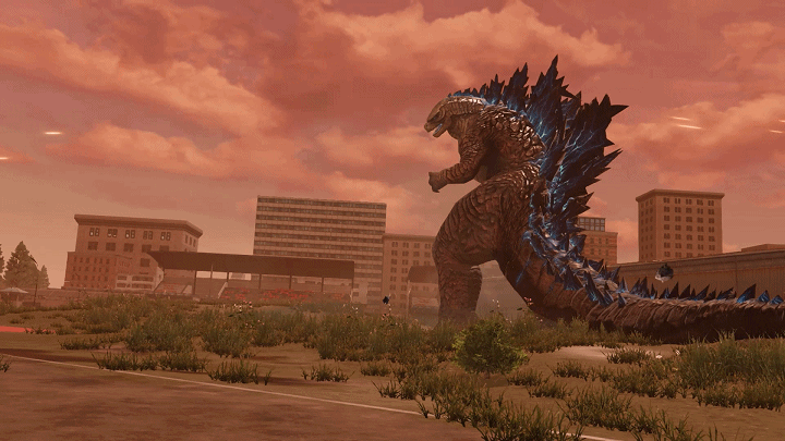 哥斯拉成了老大爷退休生活是去明日之后溜圈