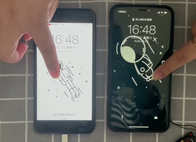 Iphone 适配版 超火华为太空人动态壁纸 腾讯新闻