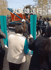 永城数千人送葬英雄张亚坤!现场无数人泪目