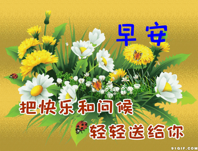 7月24日最新早上好动态表情图片大全早上好问候语句子