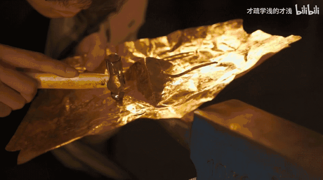 他自费500克黄金复原三星堆黄金面具_腾讯新闻