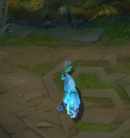 dwg冠军皮肤豹女细节一览玩水的大猫