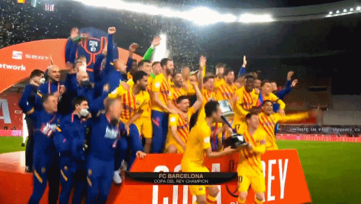 巴萨夺得第7个国王杯冠军，梅西梅开二度职业生涯第35个冠军-第3张图片-世俱杯
