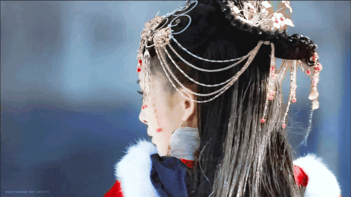 红衣美女真的惊艳赵丽颖的红绫杨幂的王昭君热巴的公孙丽都好美