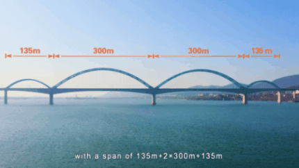 "一般混凝土桥梁跨度越大,刚度就越小,徐变变形也会变大,导致的后果是