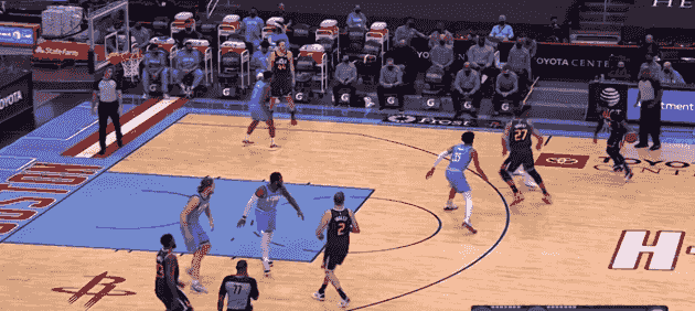 爵士双杀残阵火箭 沃尔21分