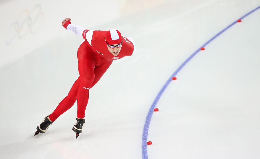 2014索契冬奥会男子速滑1500决赛中，布罗德卡以1分45秒006获得冠军，取得波兰历史上第一块冬奥会速滑金牌。新华社/欧新中文