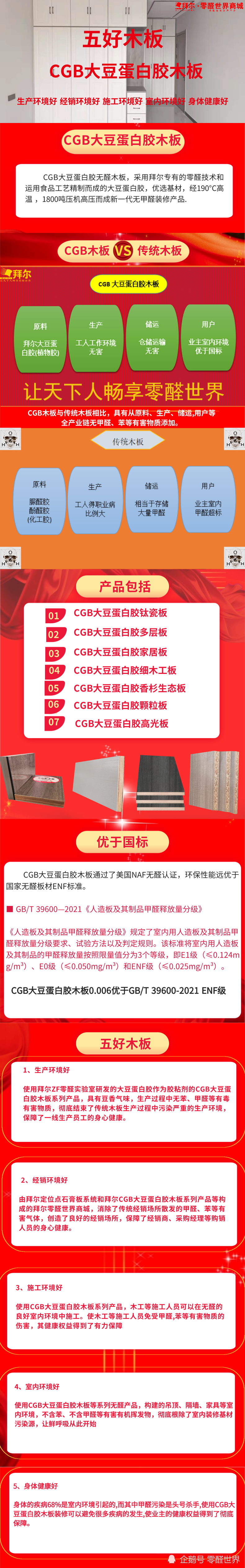 装修定制都用五好木板cgb大豆蛋白胶木板