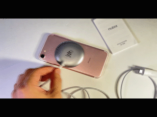 强劲吸力 纤薄氘锋的充电体验-努比亚无线充电器