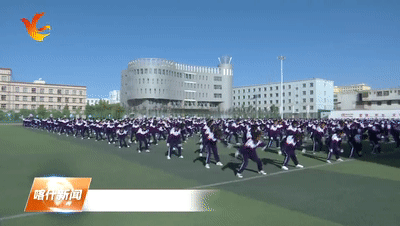 喀什六中举行创建地区民族团结进步示范校启动仪式