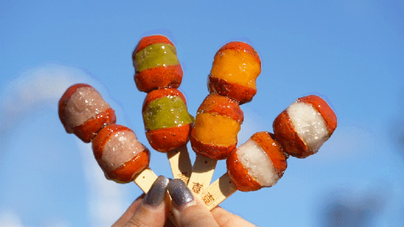 200 门店,深圳2家齐开全国首创——盒装mini小串糖葫芦国潮网红特色