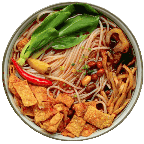 美食表情包:晚安前的一顿美食诱惑操作