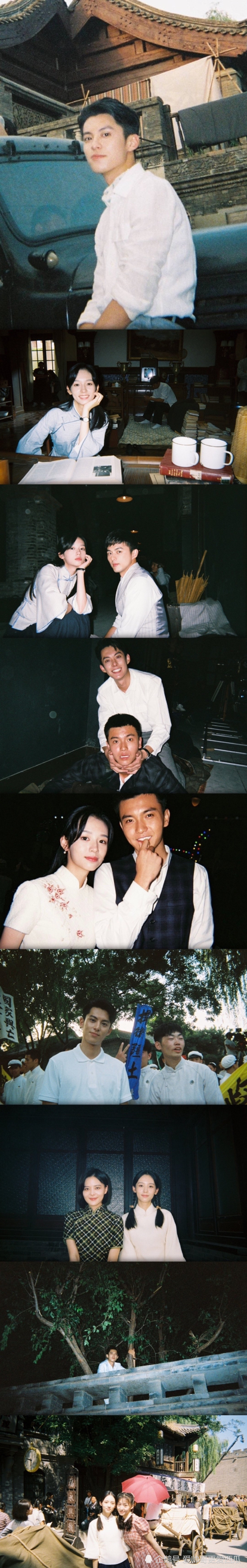王鹤棣周也我们的西南联大幕后花絮照