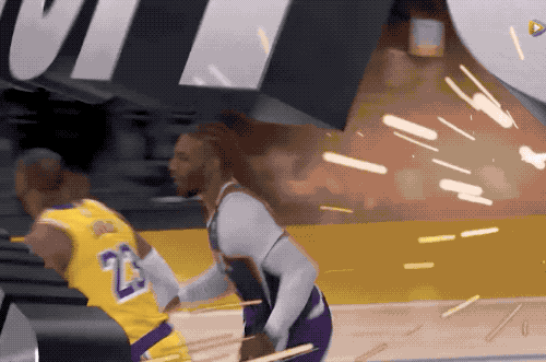 镜头全记录 詹姆斯被克劳德暗算撂倒还笑个不停美媒 几秒前老詹挑衅成功 全网搜