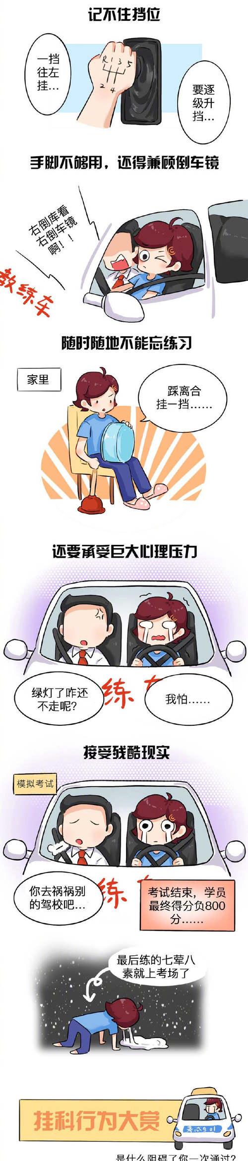 要考驾照的注意啦今起自动挡科目二考试科目减为4项