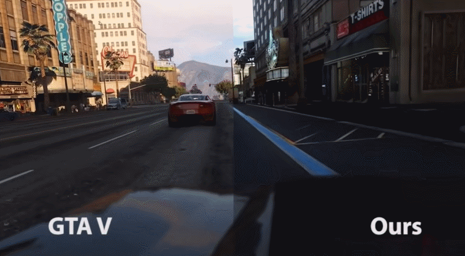 玩gta5吗 高清真人版那种 英特尔新模型将3d渲染图变逼真图片 全网搜