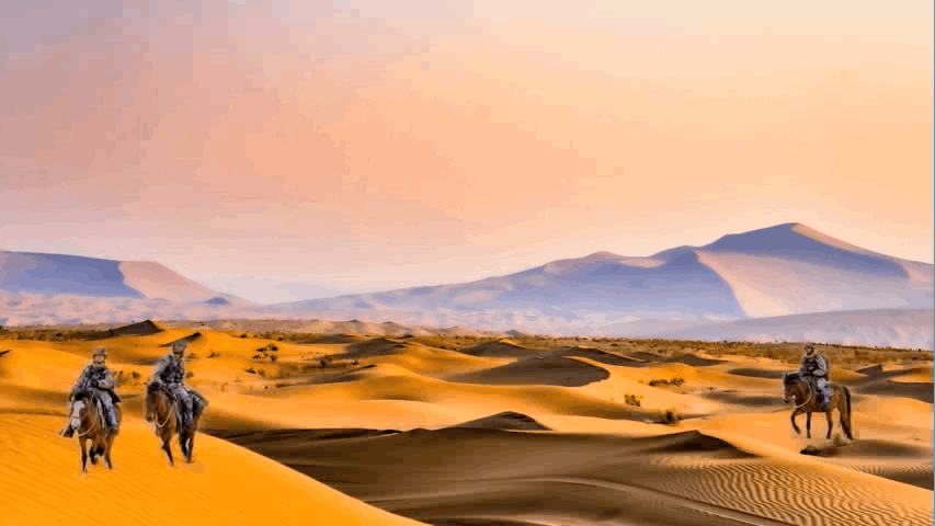 骑马过"流沙河"竟然比坐过山车还刺激?