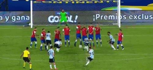 阿根廷1：1平智利，梅西打入任意球，赛前灯光秀致敬马拉多纳-第8张图片-世俱杯