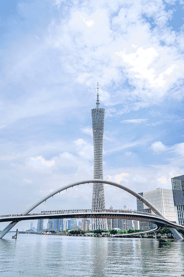 广州塔人行桥设计图图片