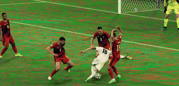 欧洲杯1/4决赛，意大利2-1击败比利时，半决赛对阵西班牙-第6张图片-世俱杯